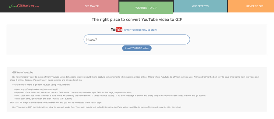 Youtube to gif